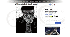 Desktop Screenshot of bobstoloffmusic.com